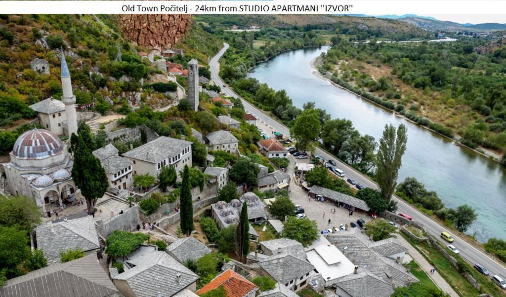 Studio Apartmani Izvor Blagaj Exterior photo