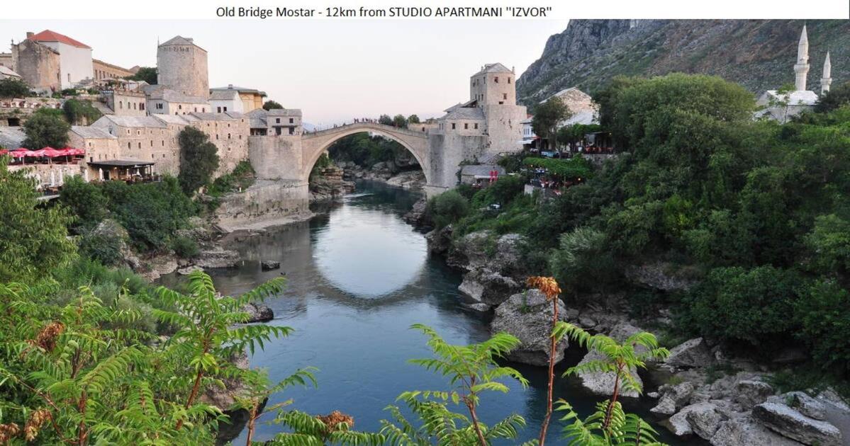 Studio Apartmani Izvor Blagaj Exterior photo